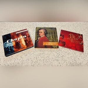Three CD’s - Chopin - Mozart - Dreamcaster Symphony Orchestra (Never Used)